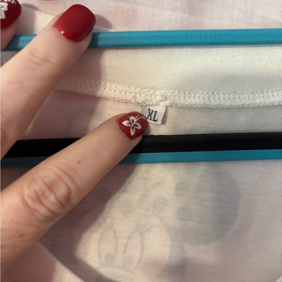 Disney White Shirt with Minnie Mouse Design - Picture 2 of 5